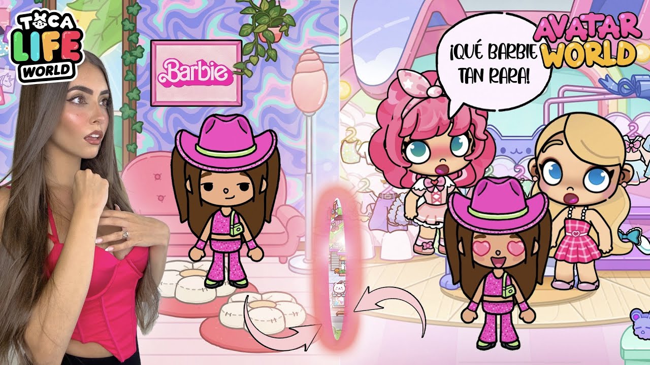 Я АЛИСИЯ В ТОКА БОКА, НО БАРБИ В МИРЕ АВАТАРОВ 💅✨ | Toca Boca y Avatar World Story