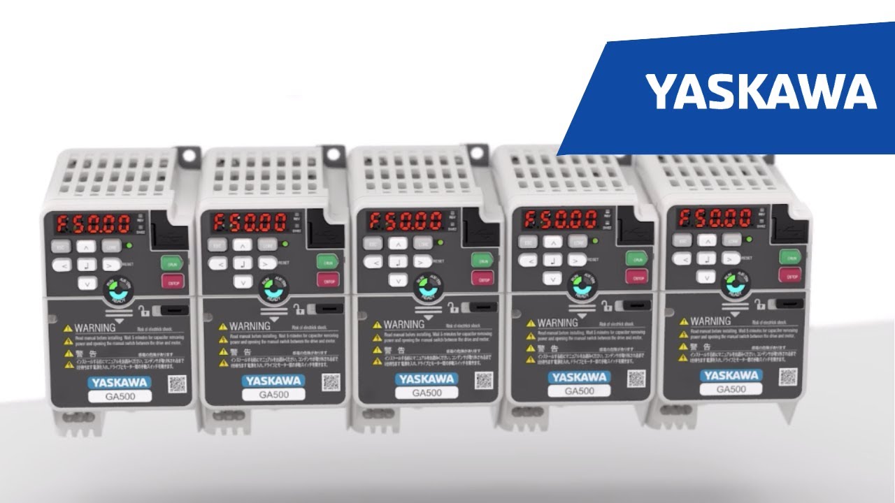 Mikroprzemienniki GA500 AC do zastosowań przemysłowych | Yaskawa Polska 🔵 🤖