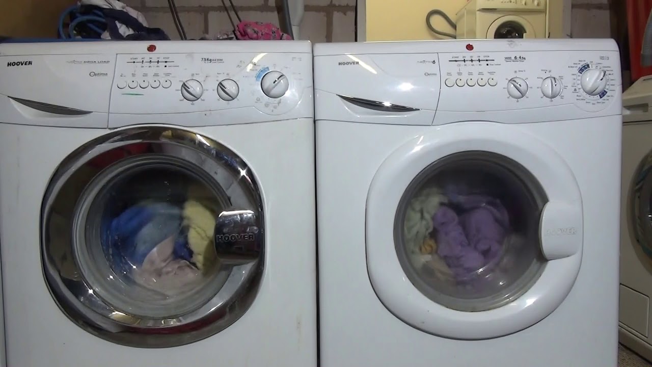 Wash race No.54 : Hoover Nextra MEGA load vs Hoover Nextra : cotton 60'c Standard