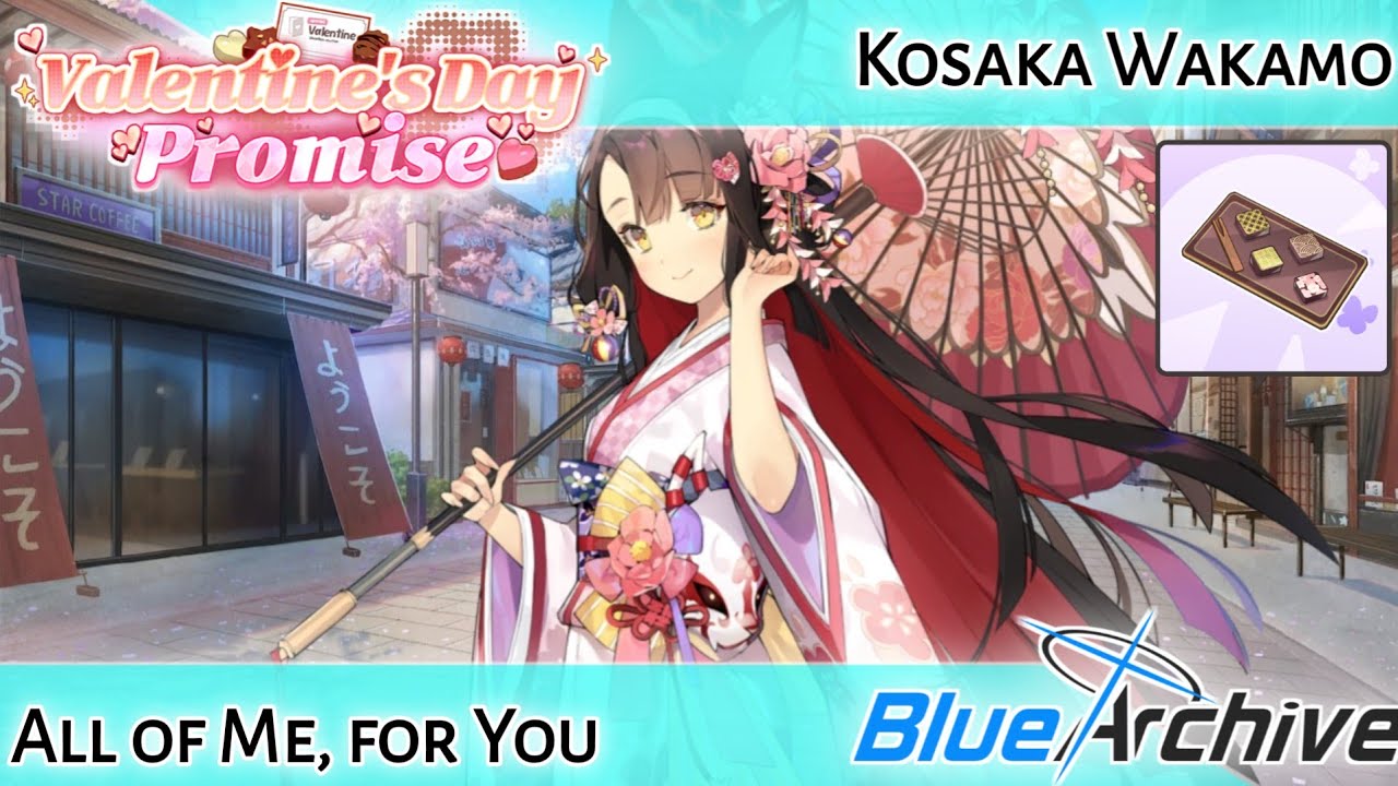 Wakamo: All of Me, for You - Valentine's Day Promise (Blue Archive)