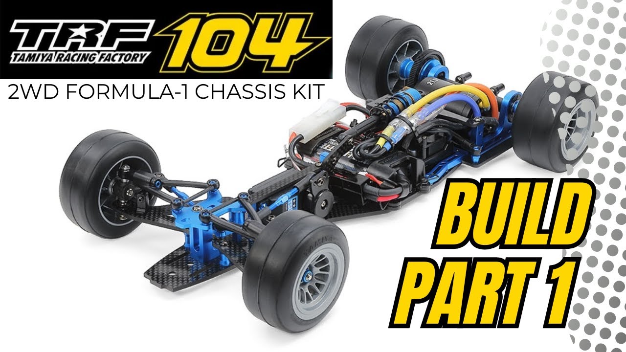 PART 1 - Tamiya TRF104 Formula 1 Chassis Kit 42389 #tamiyarc #rccars #rccarracing