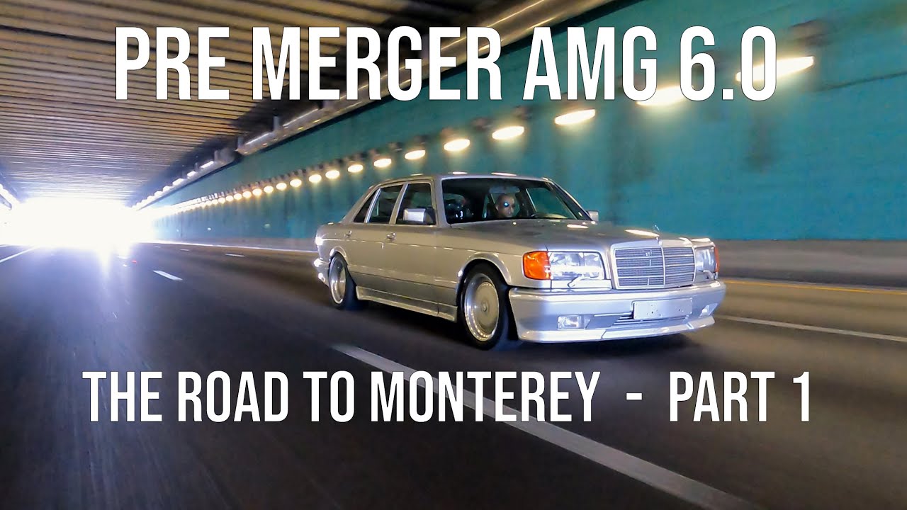 Дорога в Монтерей. Часть 1. Mercedes-Benz 560SEL 6.0 AMG