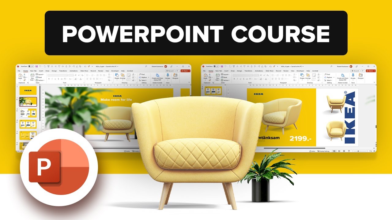 PowerPoint Tutorial: 3D ✨ IKEA animation and advanced morph transition #ppt #powerpoint #tutorial