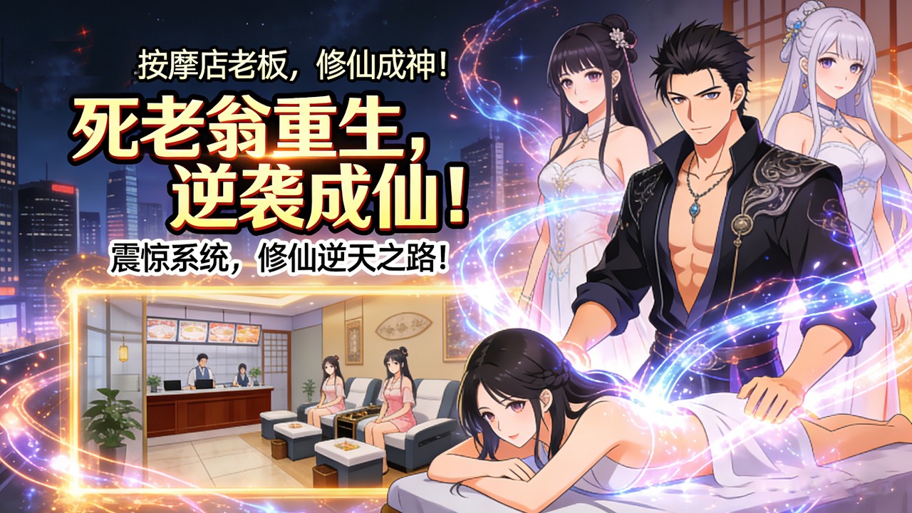 【動漫上新】🔥《說好按摩養生，你怎麼修上仙了》原來按摩能修仙？都市養生店老闆逆天崛起！#動畫#逆襲#小說#動畫#智绘