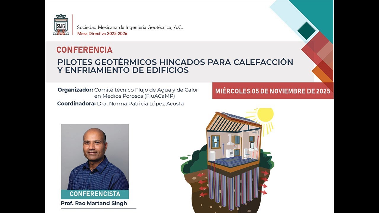 Conference Driven Geothermal Energy Pile foundations for heating/cooling buildings
