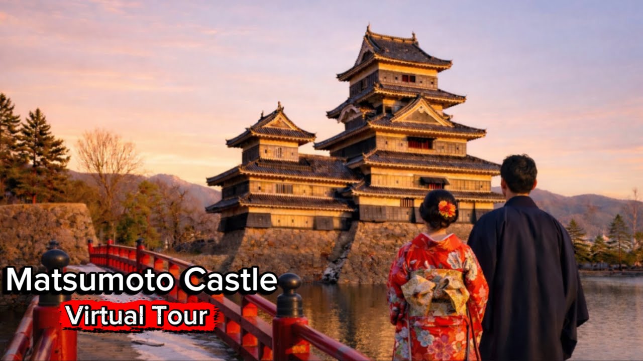 Matsumoto Castle Walking Tour in 4K HDR | Japan Samurai Era Experience | 松本城