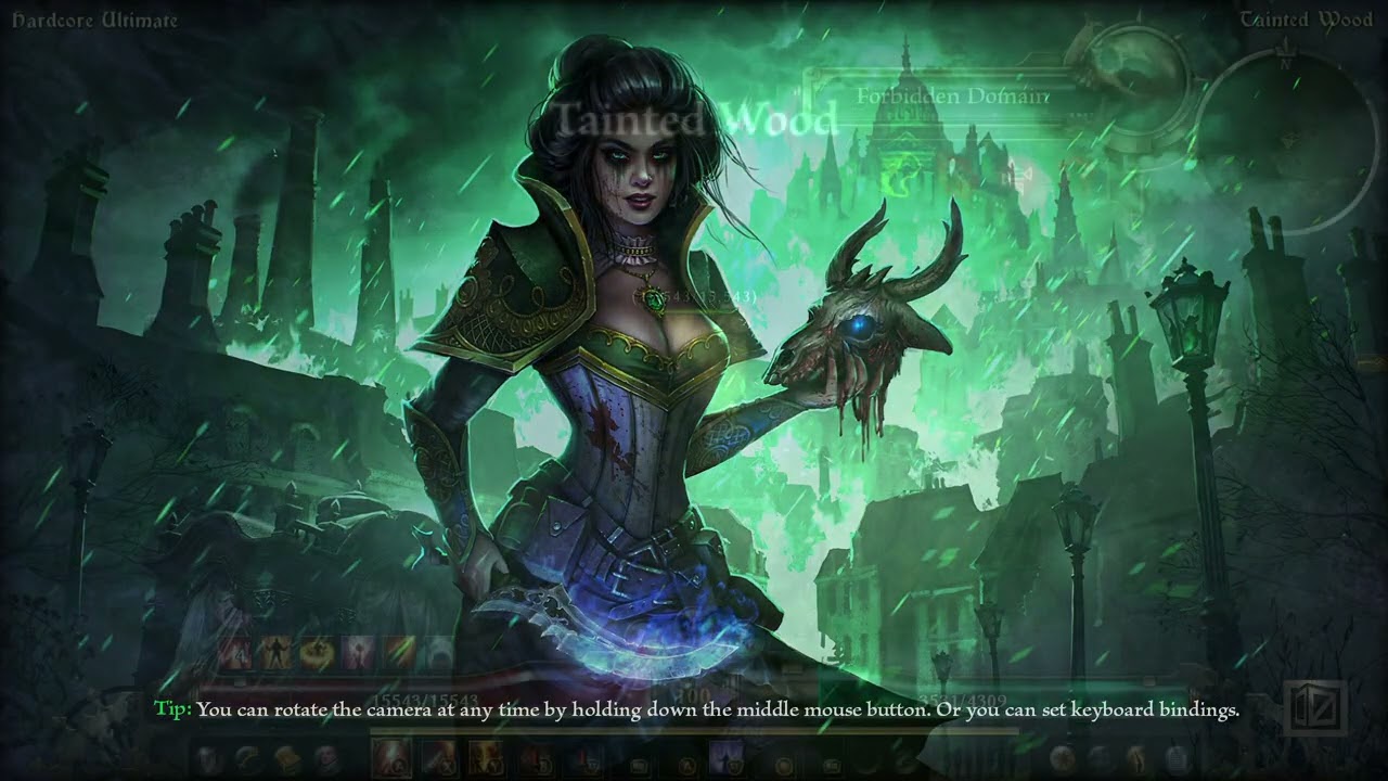 GRIM DAWN [1.2.1.6] Beginner fire pseudo-pet/hybrid shieldbreaker - Ancient Grove run+ nemesis fight
