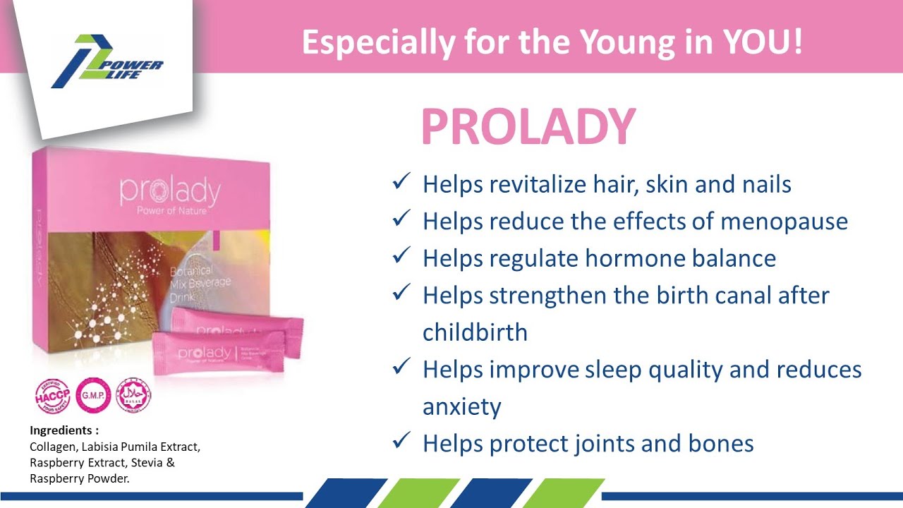 Powerlife Product Profiles 3. PROLADY