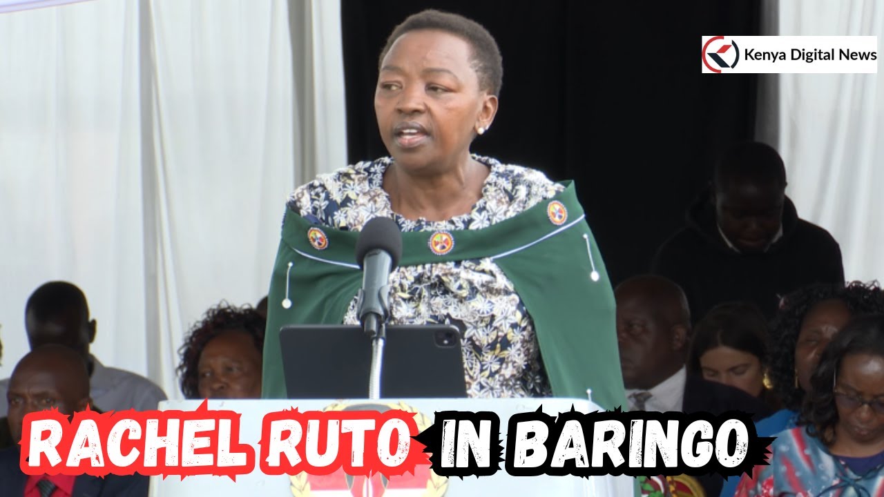 First Lady Rachel Ruto's powerful speech as she launches the Mama Kitchen Garden Program⁠⁠, Baringo!