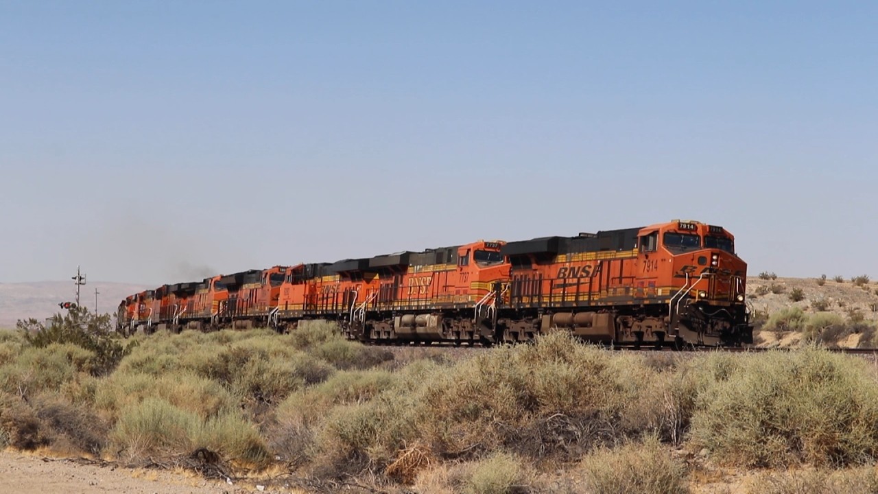 Compilation 233 BNSF Action on the Cajon Sub
