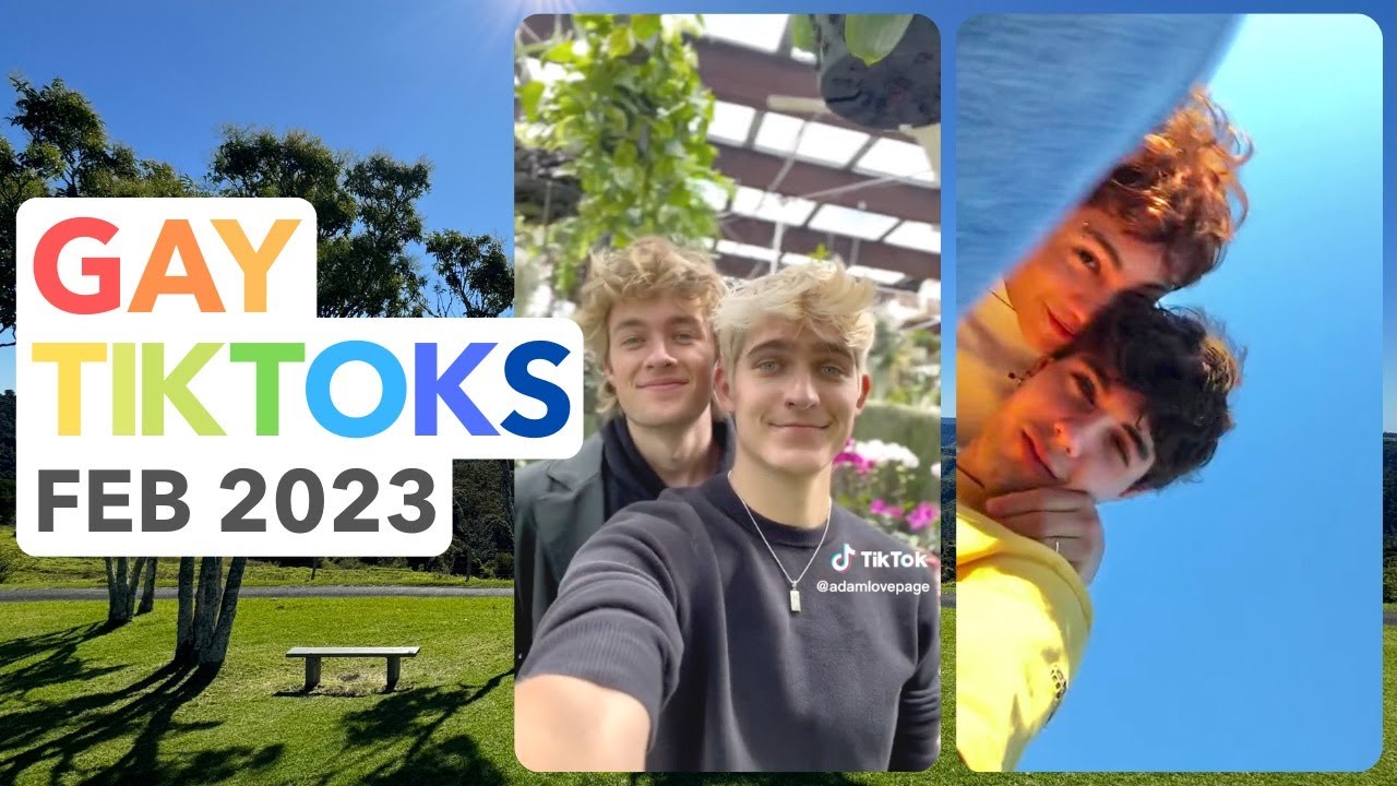 🌈 think i like you best when you're just with me and no one else 🥰 gay tiktoks 💅 february 2023