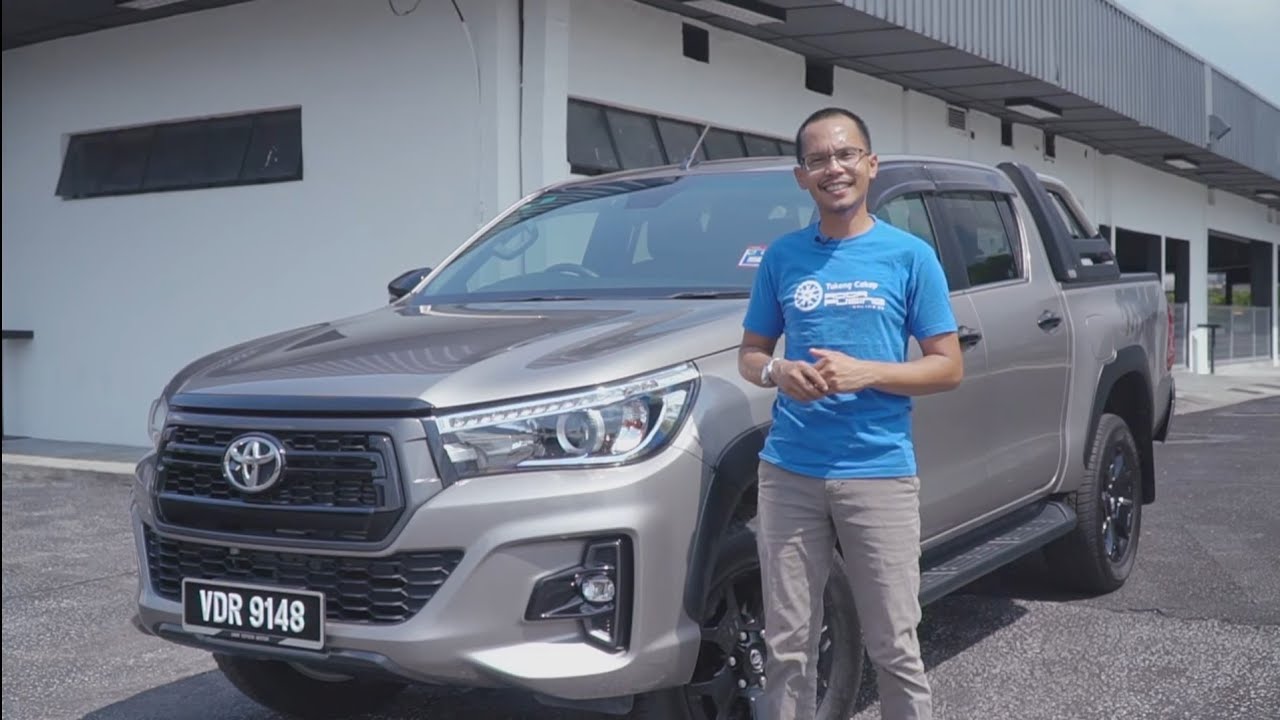 Toyota Hilux 2.8 Black Edition Ulasan Pemanduan Seharian - Roda Pusing Review