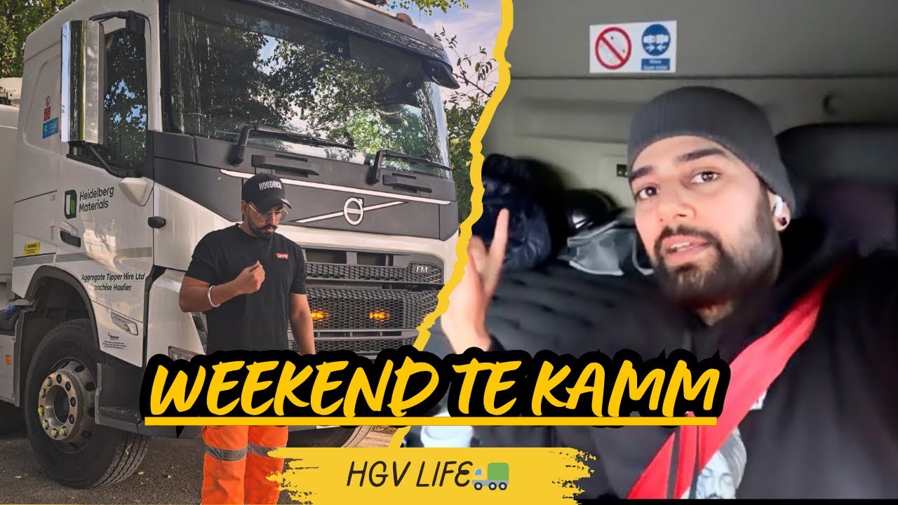  “Weekend Te Bhi Kam 🚛 | HGV Driving |Asphalt Load & Masti