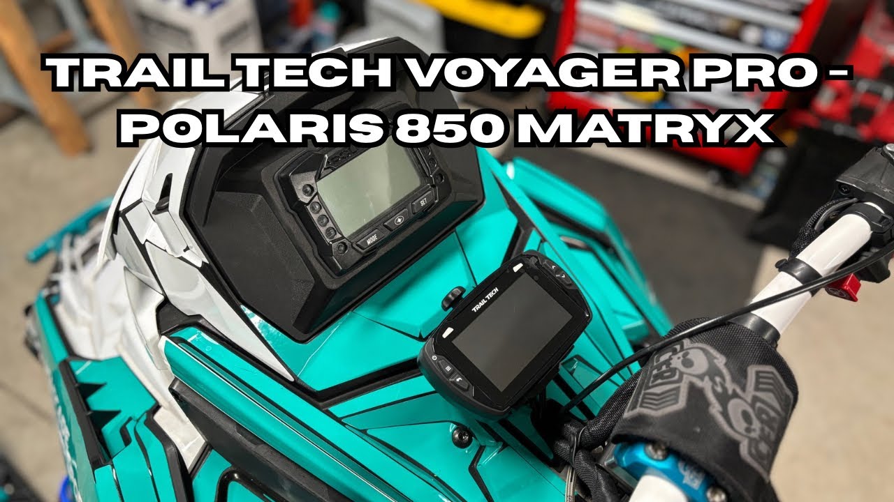 Trail Tech Voyager Pro Install - Polaris 850 Matryx