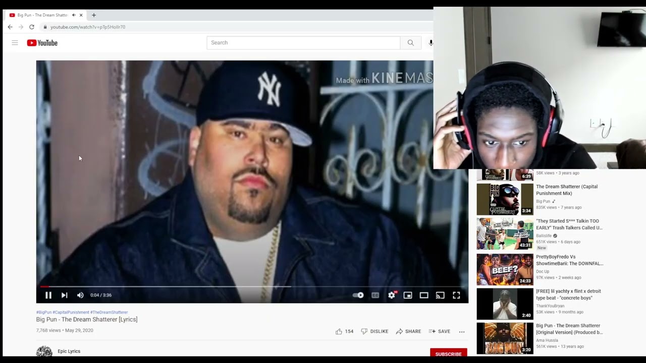 Dee Reacts To Big Pun - Beware & The Dream Shatterer !!!