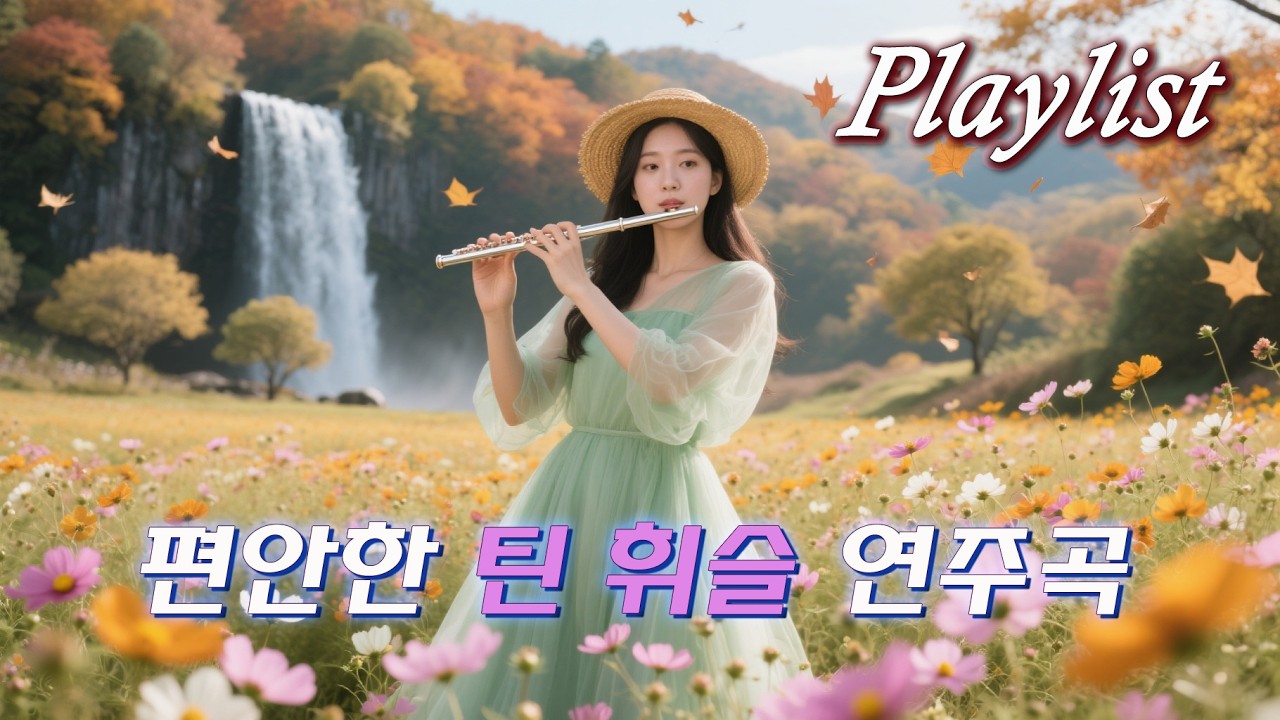 [Cafe 𝐏𝐥𝐚𝐲𝐥𝐢𝐬𝐭 - Tin Whistle] 마음이 편안해지는 틴 휘슬 연주곡ㅣ잔잔한 틴 휘슬 음악ㅣRelaxing & Healing Tin Whistle Music