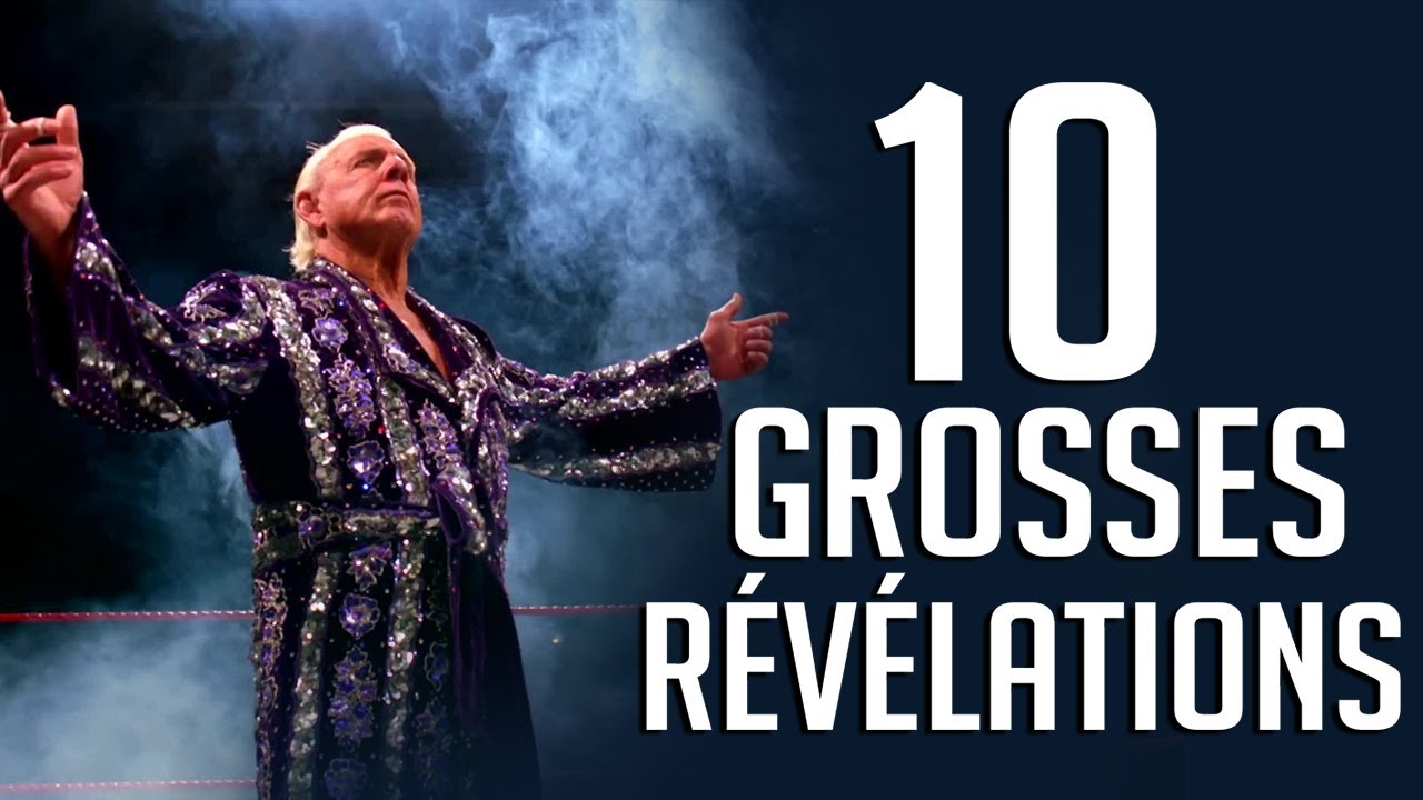 10 GROSSES RÉVÉLATIONS DE RIC FLAIR (CHARLOTTE, UNDERTAKER, ETC...)