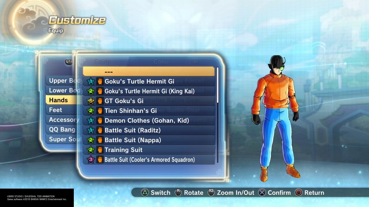 How to create goofy in dragon ball xeonverse 2 with skills