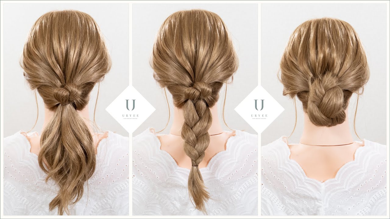 【３分以内で３スタイルできる】簡単ヘアアレンジ