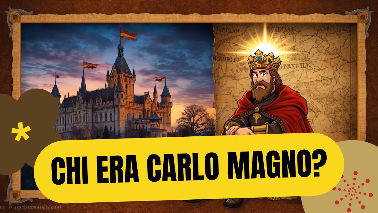 “Chi era Carlo Magno? Spiegato Semplice per bambini”