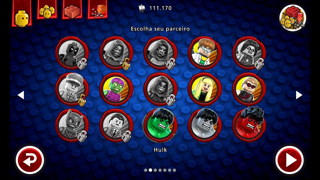 Lego marvel super heroes de celular #15 heróis vs galactos