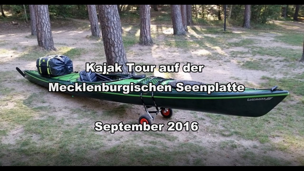 Kajak Tour Müritz und Mecklenburgische Seenplatte