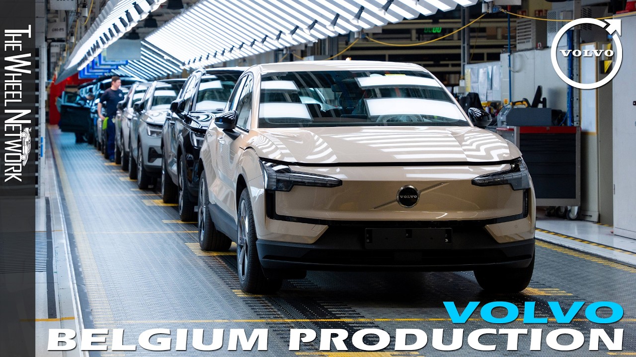 Volvo EX30 Production in Belgium [4K]