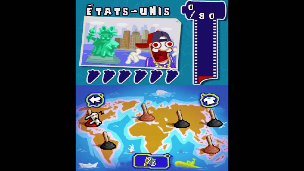 #1 ÉTATS-UNIS - Rayman contre les Lapins encore plus Crétins [NDS]