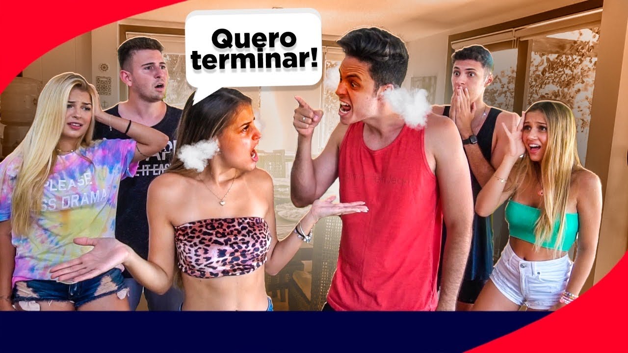 TERMINEI O MEU NAMORO NA FRENTE DE TODO MUNDO DA ELO!