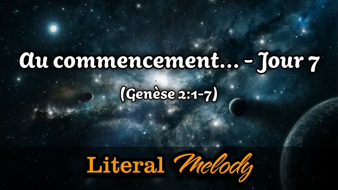 Jour 7 et certains détails de la création - Variante classique