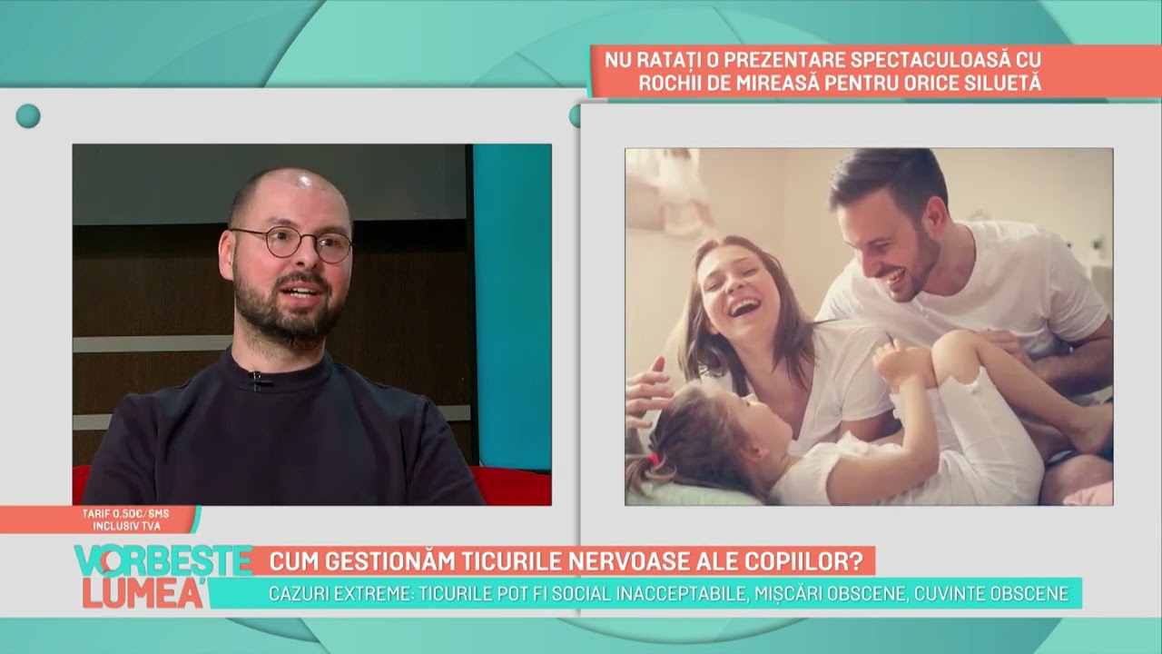 Cum gestionăm ticurile nervoase ale copiilor?