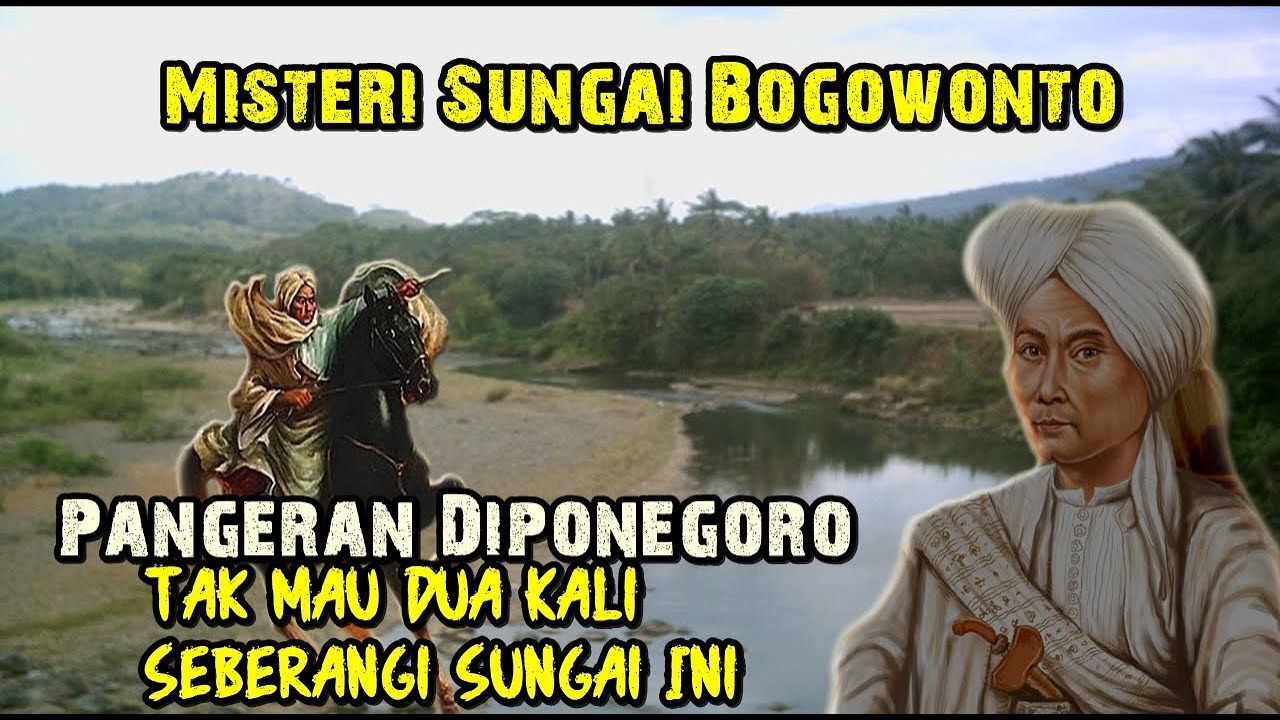 Sejarah dan Misteri Sungai Bogowonto,Pangeran Diponegoro Tak Mau Dua Kali Seberangi Sungai Ini