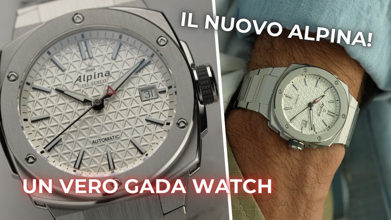 Un ottimo EVERYDAY Watch a bracciale integrato! Alpina Alpiner Extreme Automatic Titanium