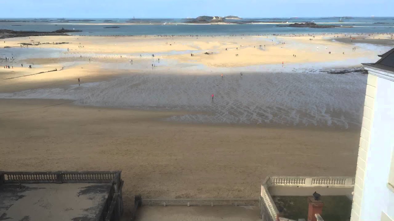 La Marée du Siècle Dinard St Malo 21/03/15 - Time Lapse with Frameograph