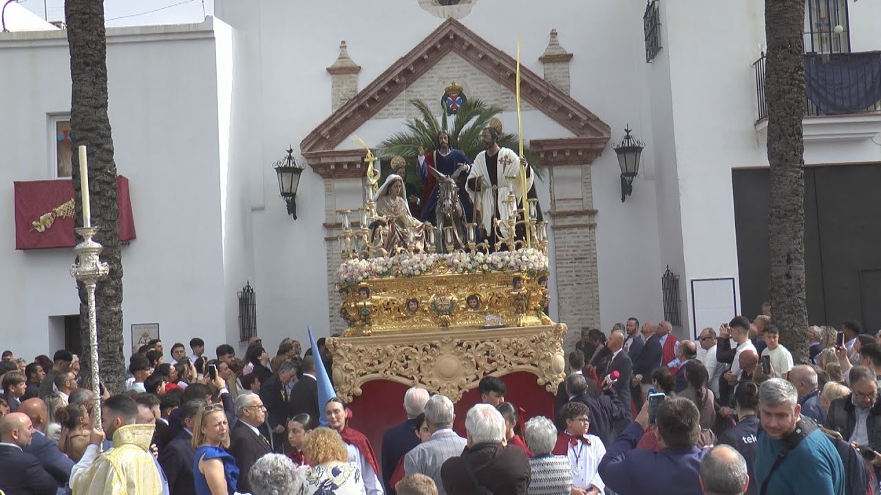 Semana Santa de Utrera 2025 Domingo de Ramos Salida Trinidad