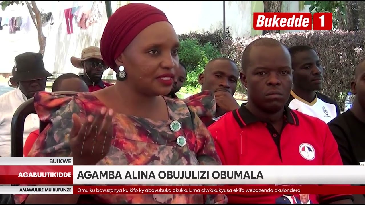 Agabuutikidde   Eyawangulwa mu kalulu ke Buikwe  Nabatanzi owa NUP awera kutwala Min  Mutasingwa mu