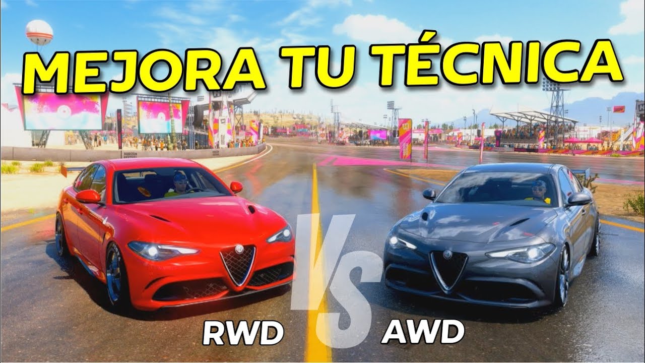 Primer Tutorial de Conducción Para Mejorar Tu Técnica con Los RWD #forzahorizon5 + Tuneos + Tips