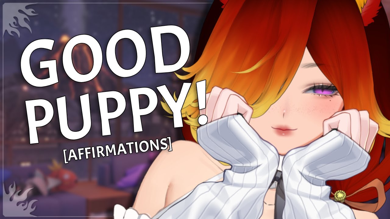 《 ASMR 》Good Puppy Soft Affirmations! 🐶 (F4A) [Petting] [Praising] [Humming] 🐶✨