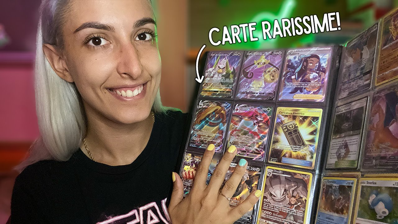 NUOVA COLLEZIONE DI CARTE RARE POKÉMON 🤯 ASMR ITA