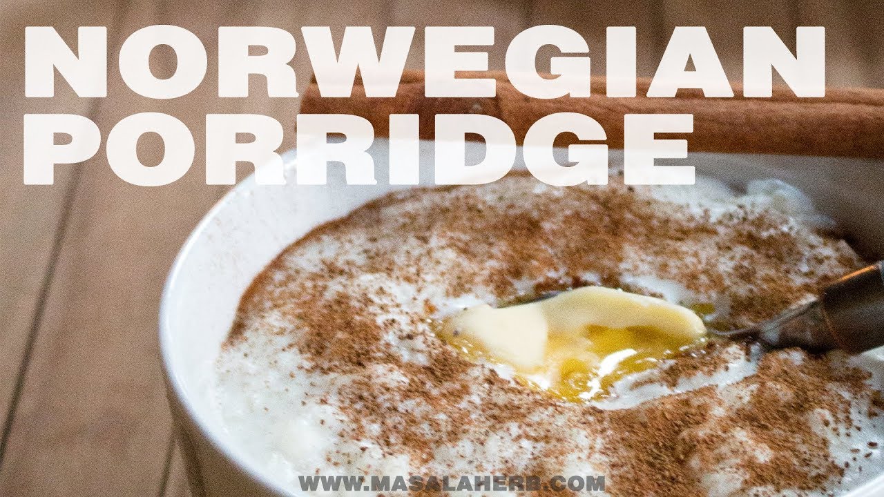 Norwegian Porridge Recipe - Risengrynsgrøt - One-Pot Rice Porridge