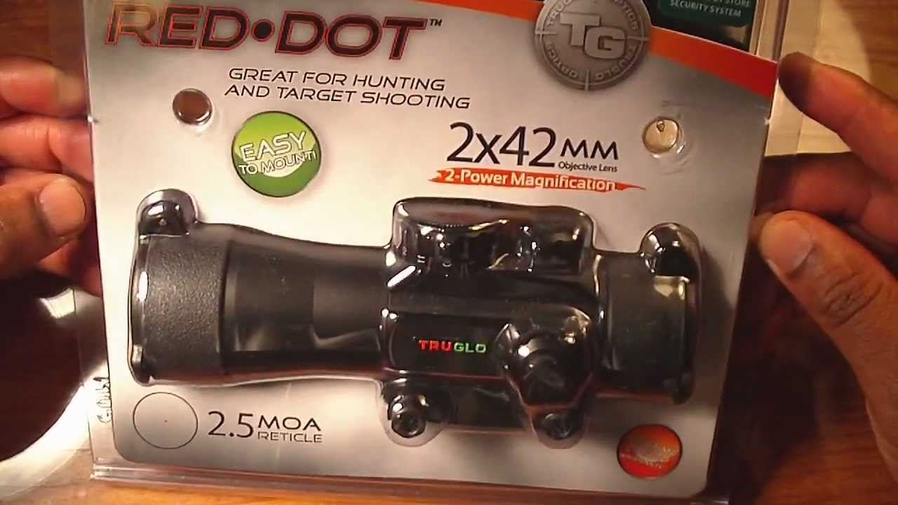 TruGlo 2x42 MM Red Dot Sight Unboxing