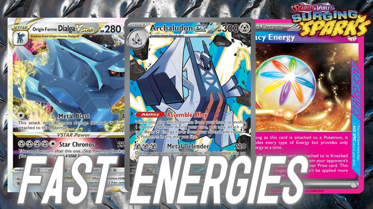 Archaludon ex Deck with Dialga VSTAR Make a Perfect Match | PTCGL