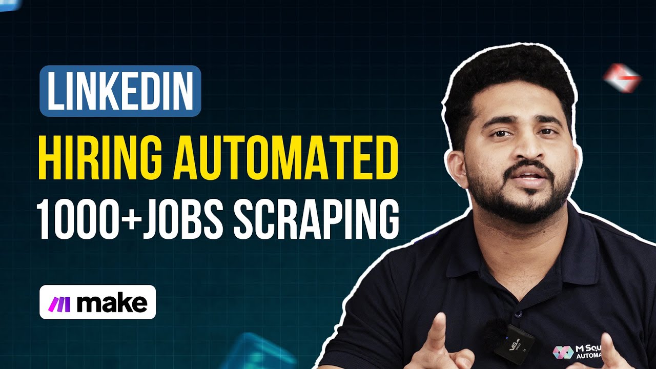 Scrape LinkedIn Jobs & Email Hiring Managers Instantly | 100% Automation