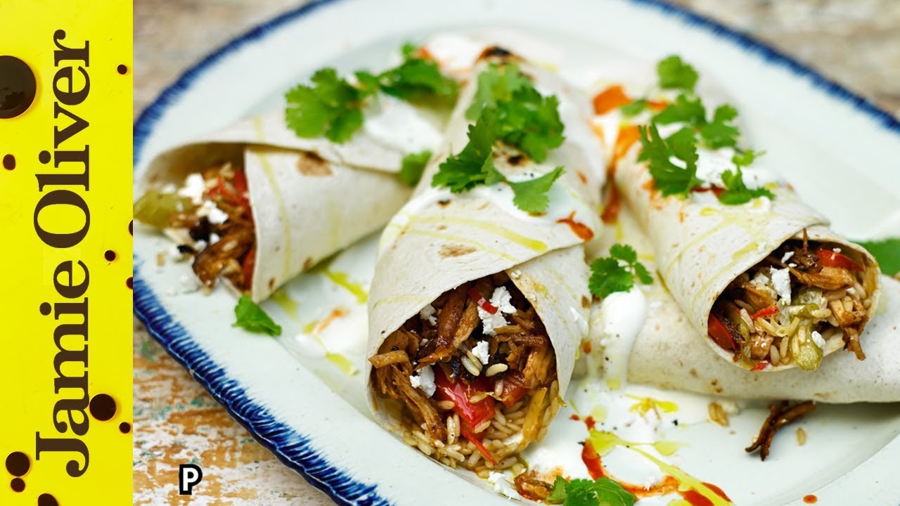 Tasty Cajun Rice & Turkey Burrito | Jamie Oliver & Uncle Ben's