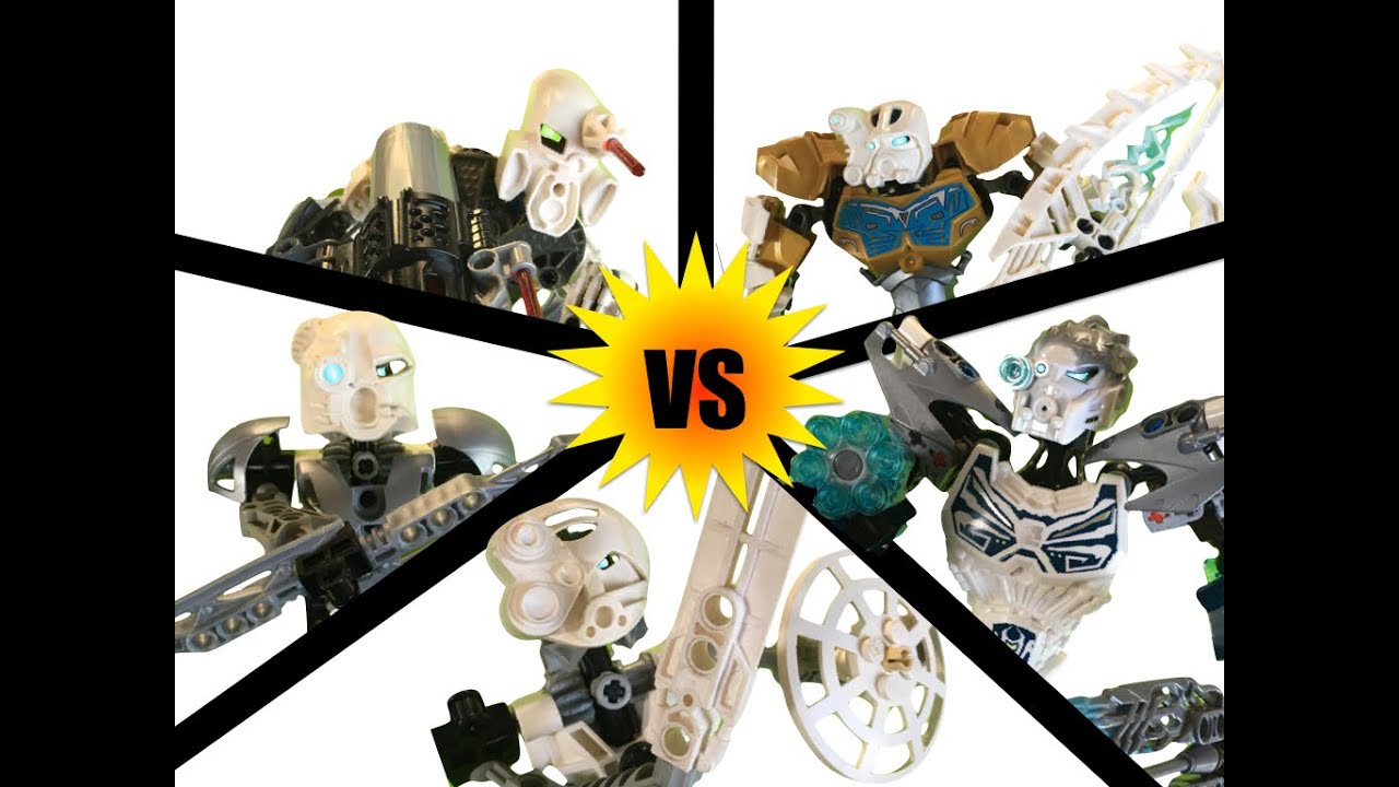 LEGO BIONICLE-Kopaka VS Kopaka VS Kopaka VS KOPAKA VS KOPAKA | Feat. Bionicle NP | Stop Motion Fight