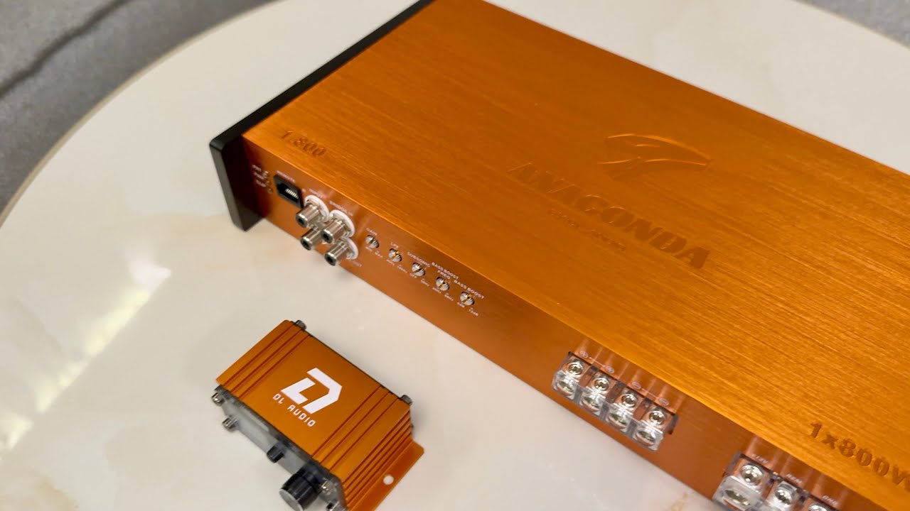DL Audio Anaconda 1.800 — монстр баса!