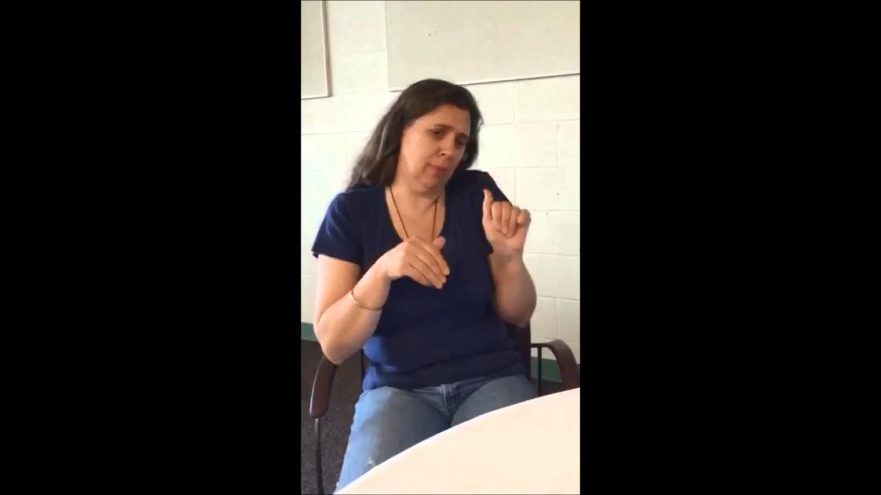 Indigenous in American Sign Language (ASL)