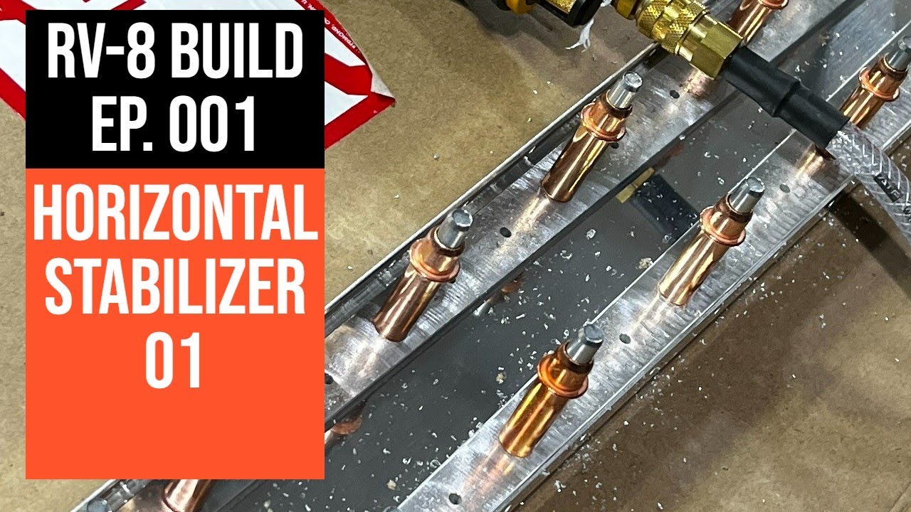 Van's RV-8 Build. Ep 001. Horizontal Stabilizer 01. And so, it begins