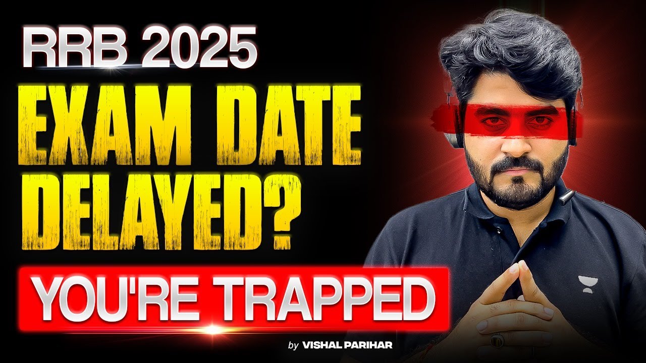 You're trapped❗️IBPS RRB 2025 Exam Dates Postponed? | What to do? | By Vishal Parihar