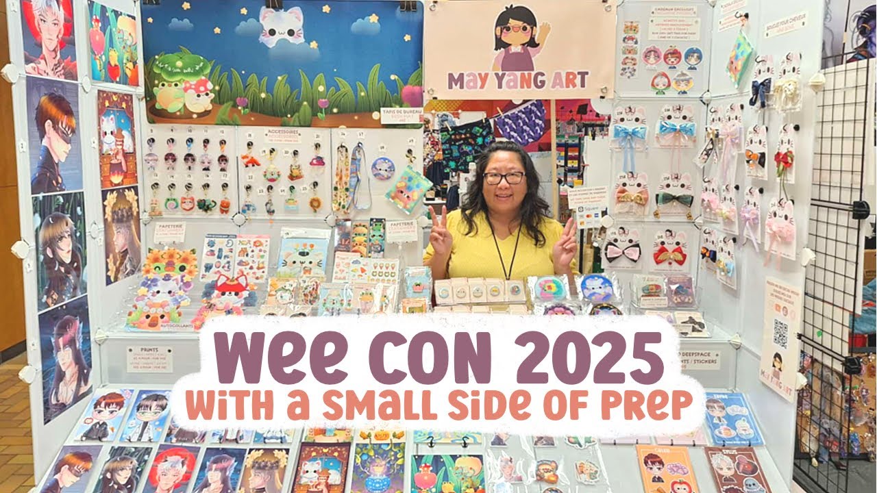 Vending At Wee Con 2025 With A Side Of Prep